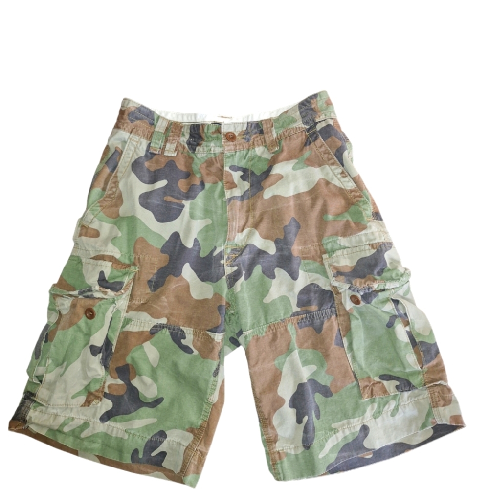 Ralph Lauren Polo Men Camouflage Classic Cargo Fit Shorts Size 29